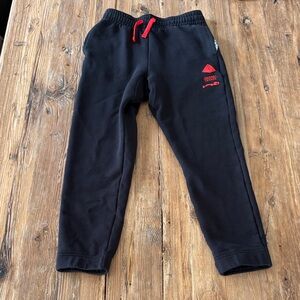 Nike Kyrie Irving Boy’s Black Joggers with Red Details